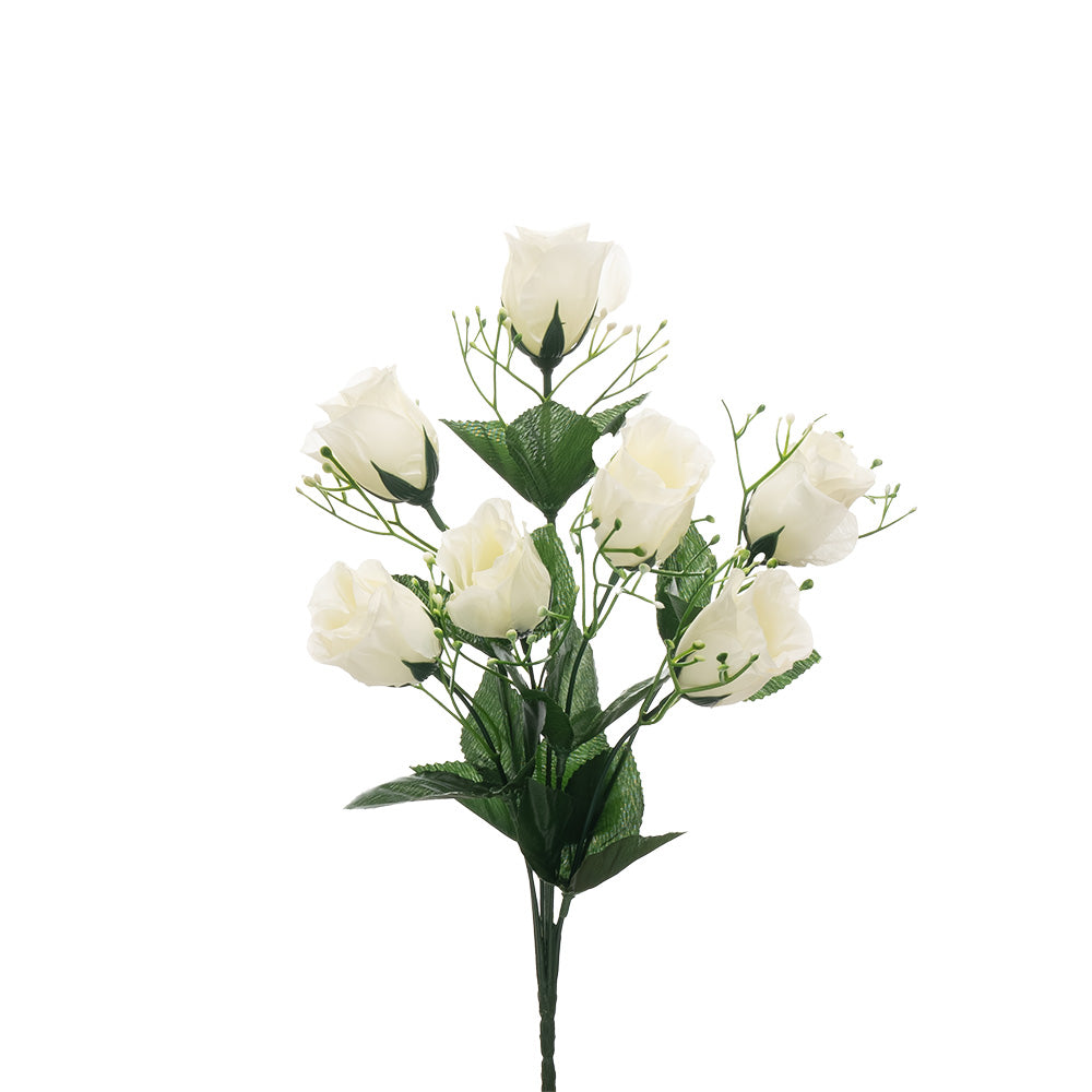 Valentine's Rose Bouquet Cream 38cm