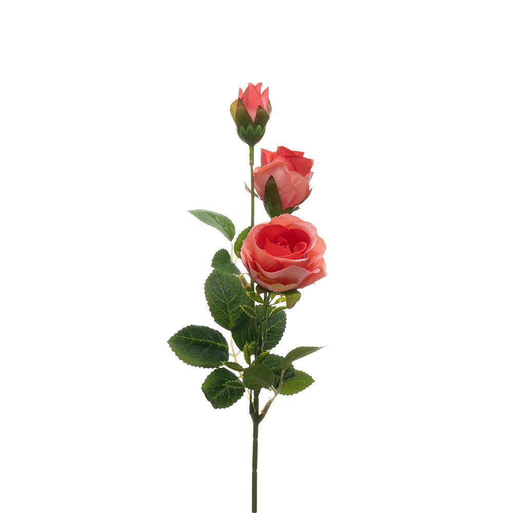 Rose Spray Pink 43cm