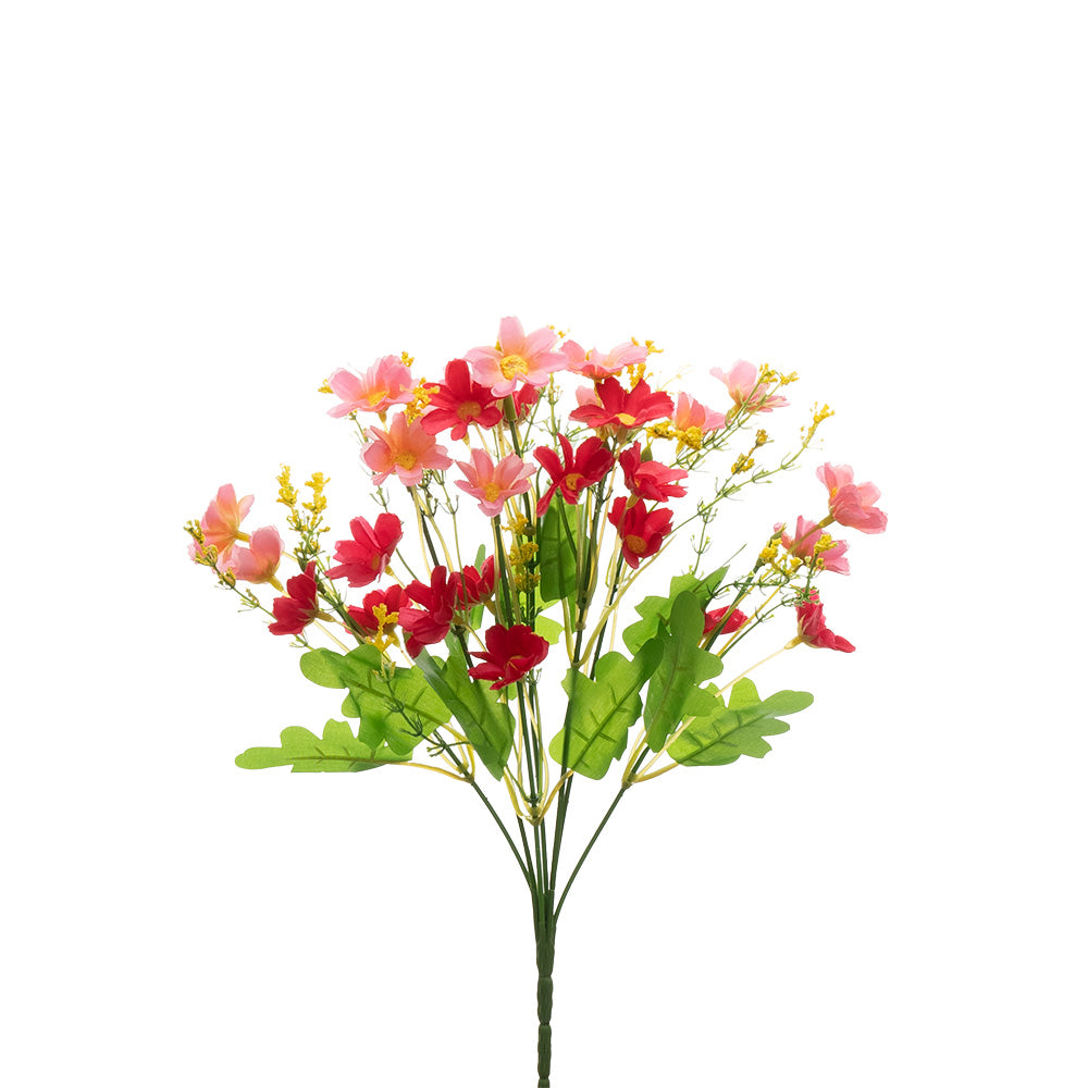 Mini Daisy Bunch Pink 30cm