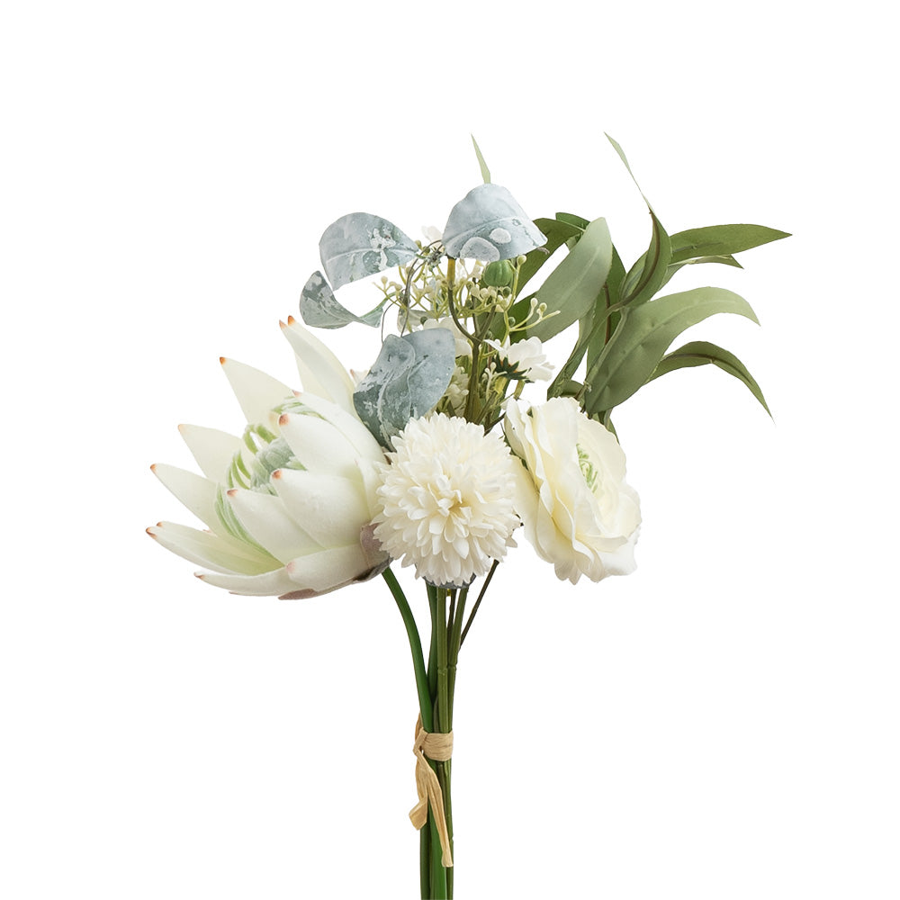 Protea Bouquet Cream 40cm