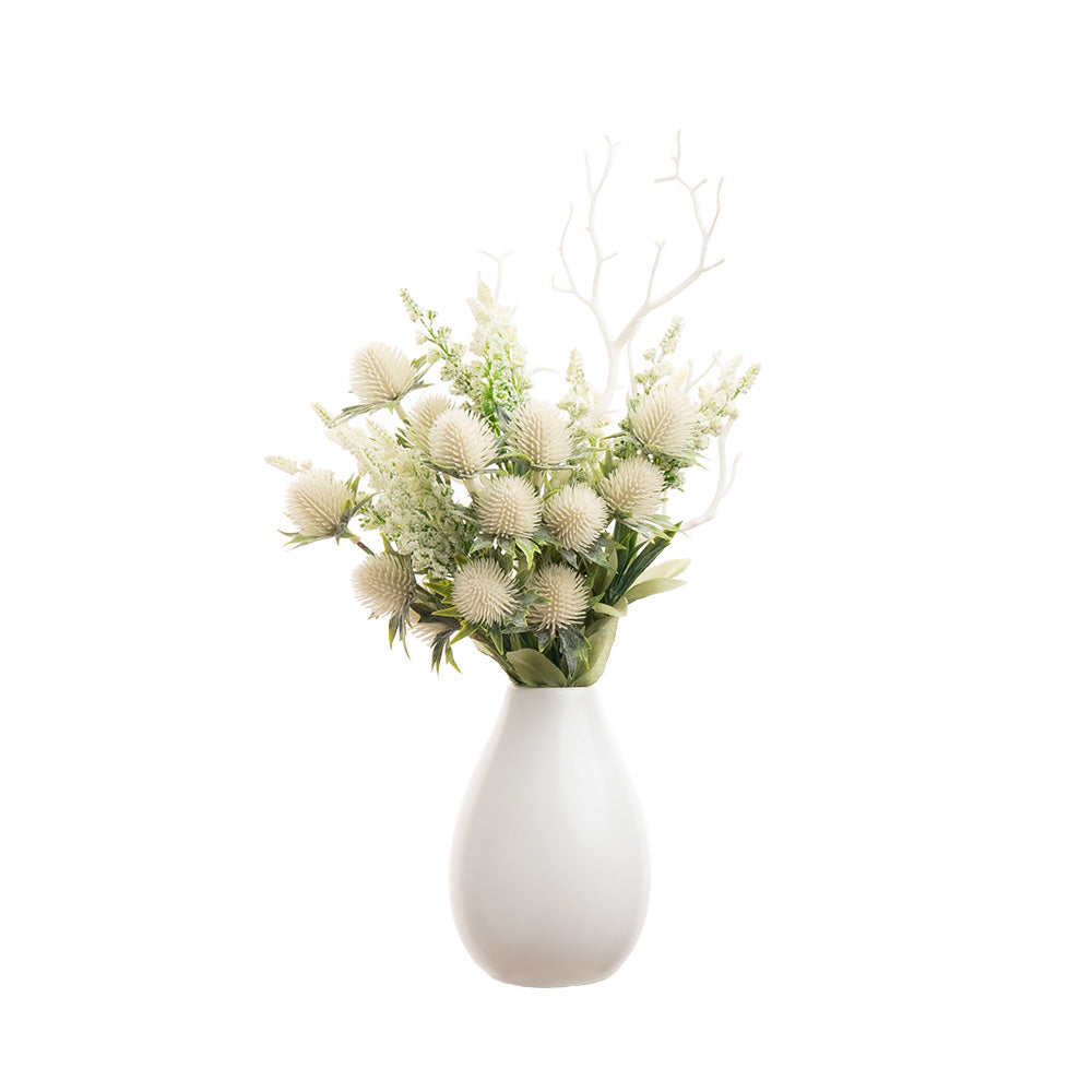 Thistle Bush Cream 33cm