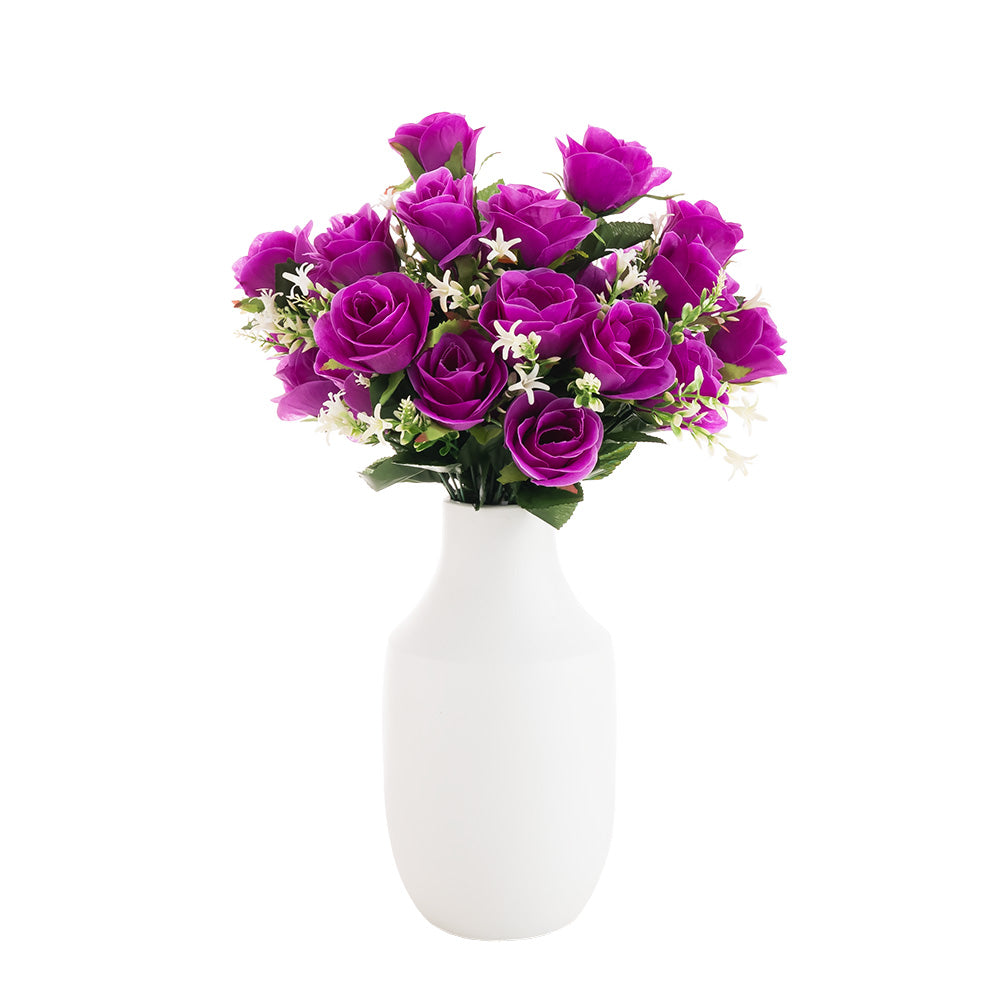 Valentine's Rose Bouquet Purple 36cm