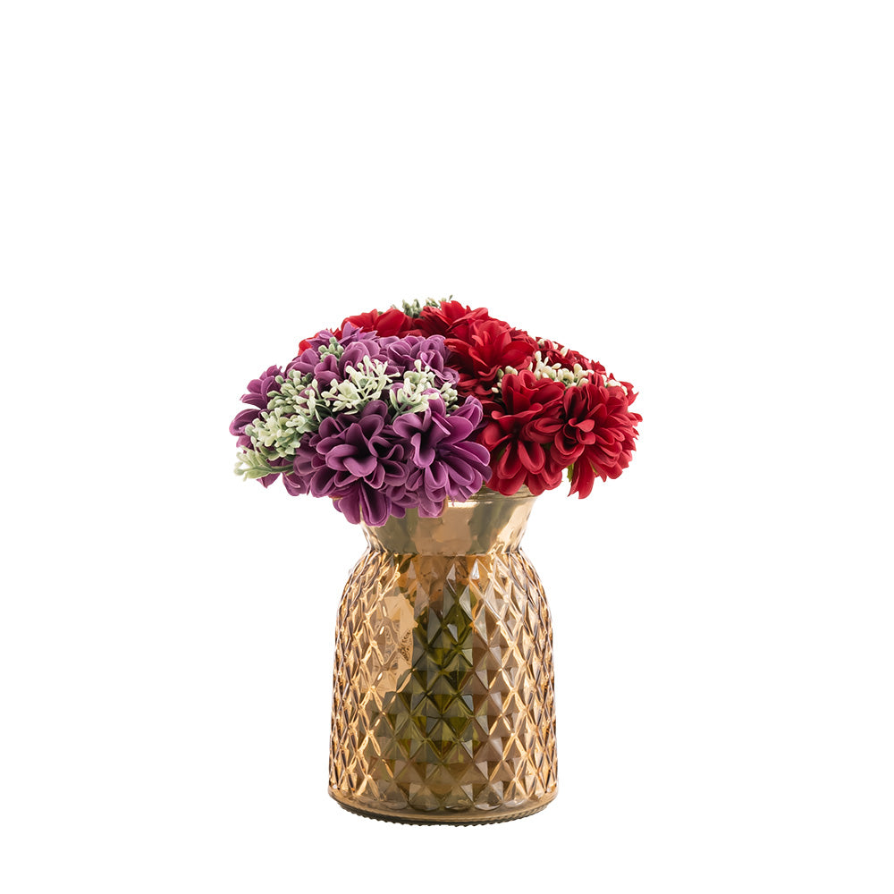 Pompom Bouquet Red 24cm