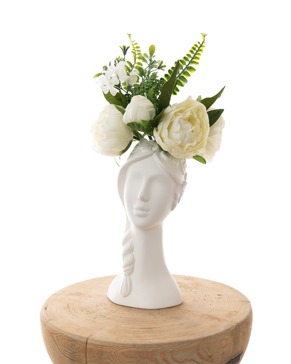 Peony Mix Bouquet Cream 33cm