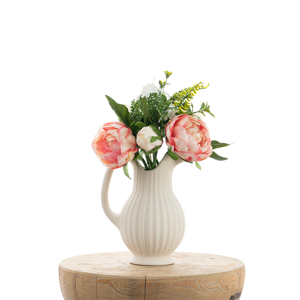 Peony Mix Bouquet Pink 33cm