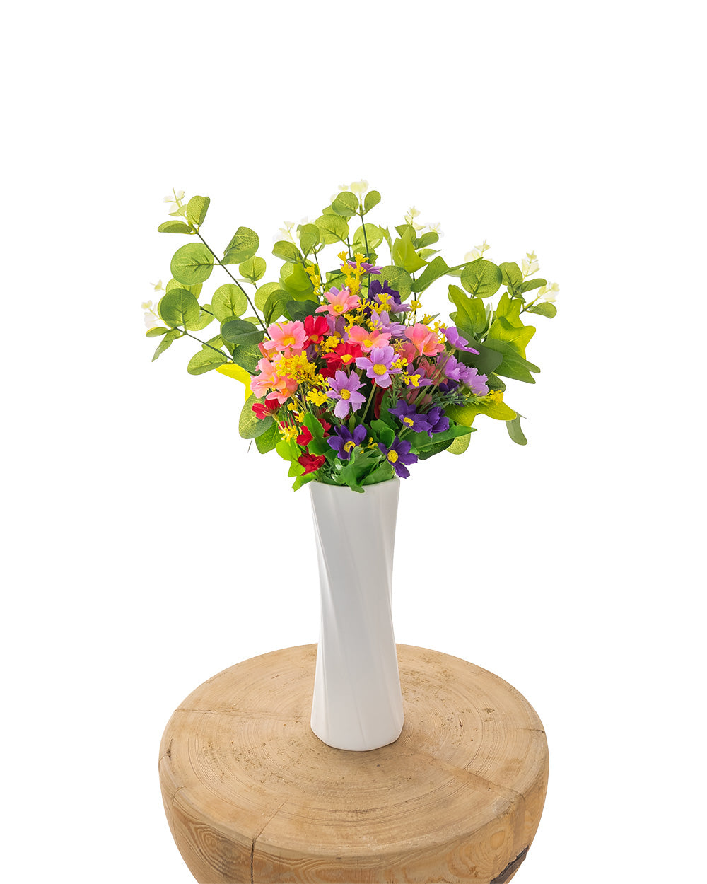 Mini Daisy Bunch Pink 30cm