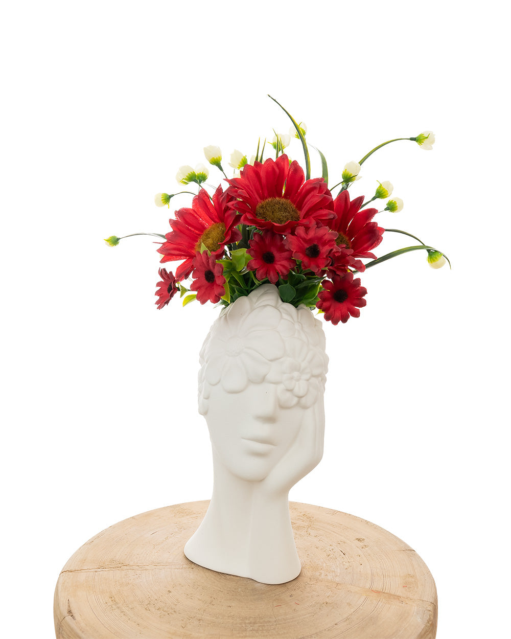 Sunflower Bush Red 32CM