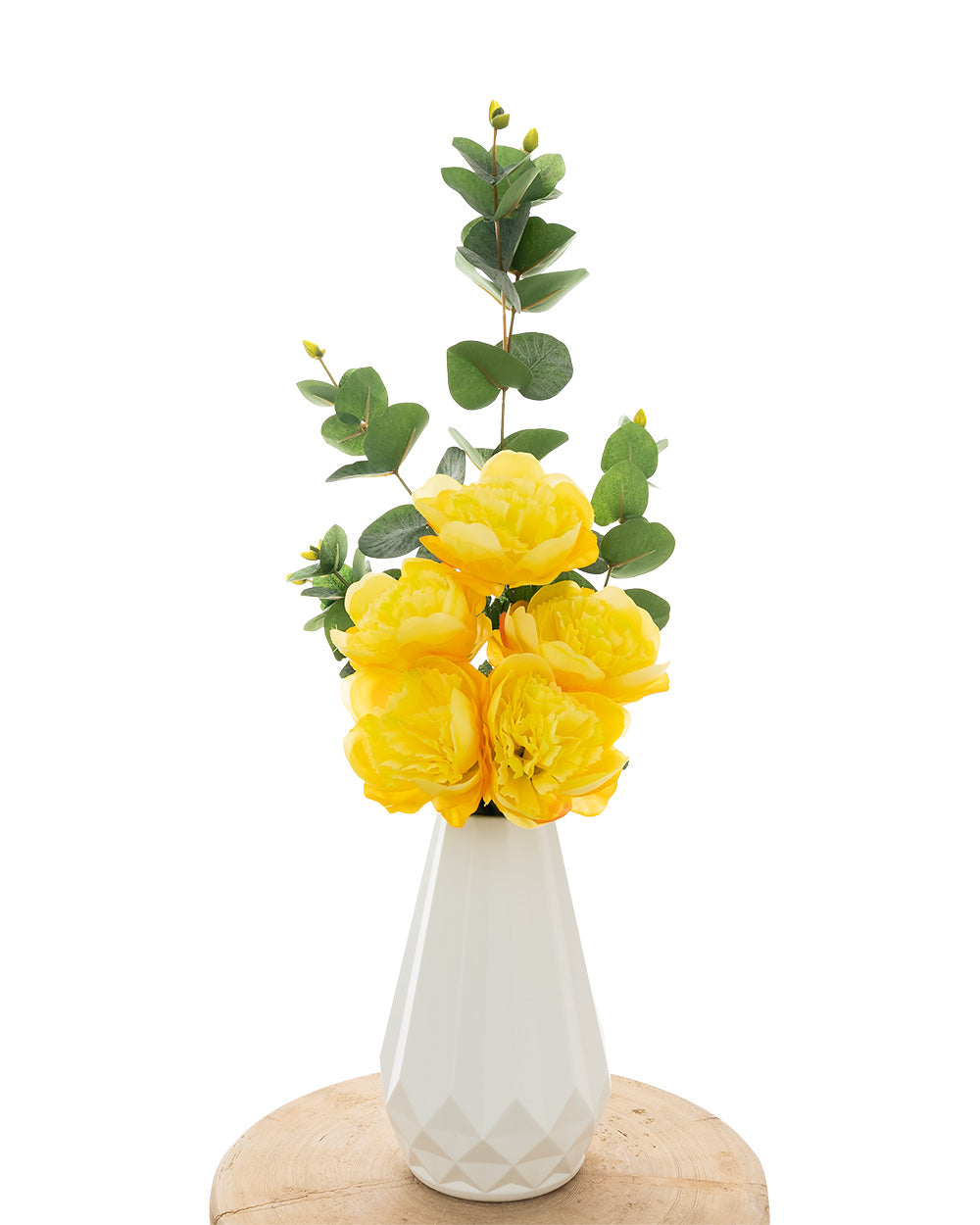 Peony Bunch Yellow 37cm