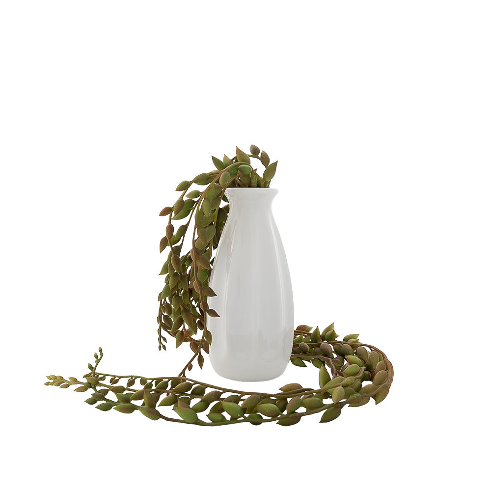 String of Pearls Green & Brown 67cm