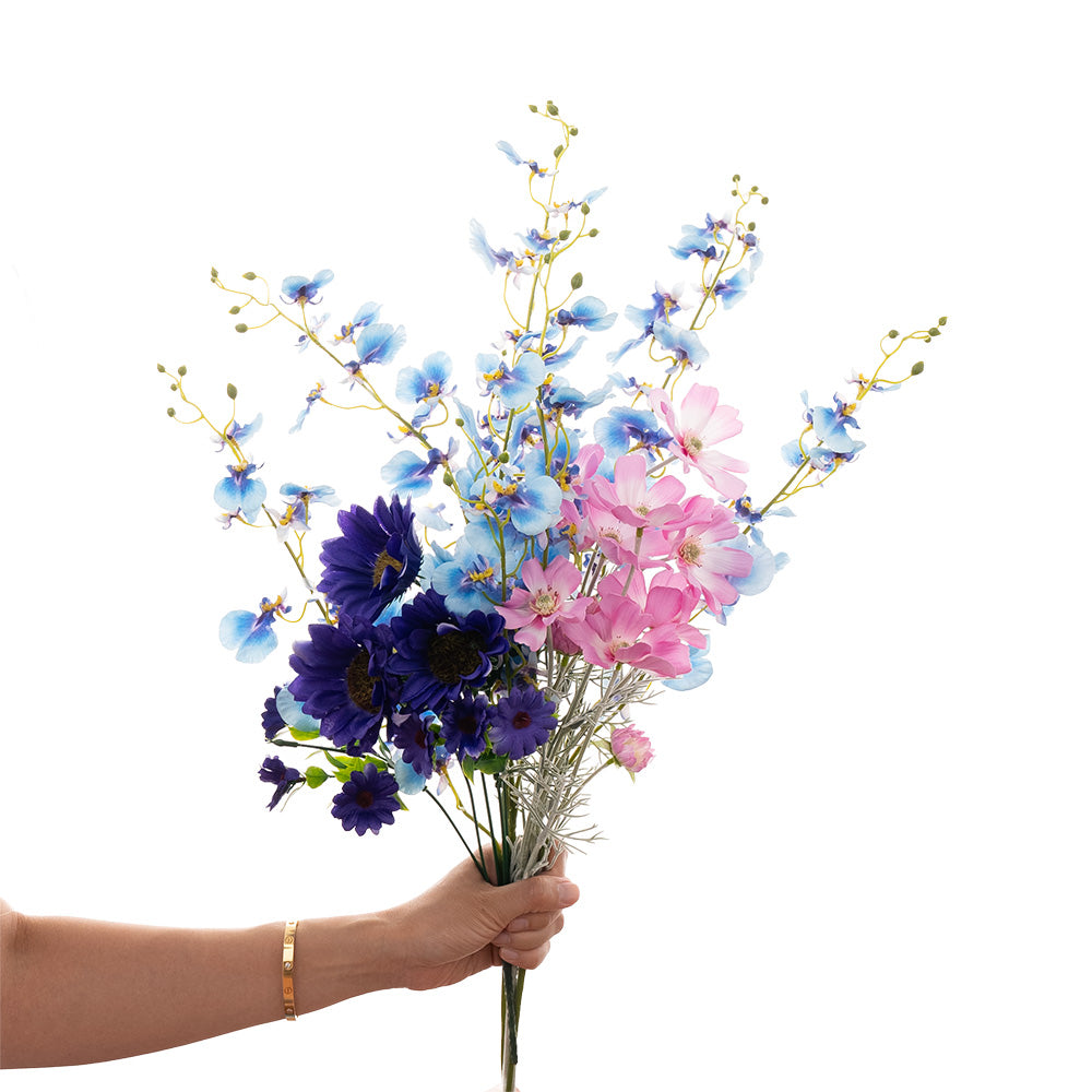 Real Touch Dancing Orchid Blue 94cm