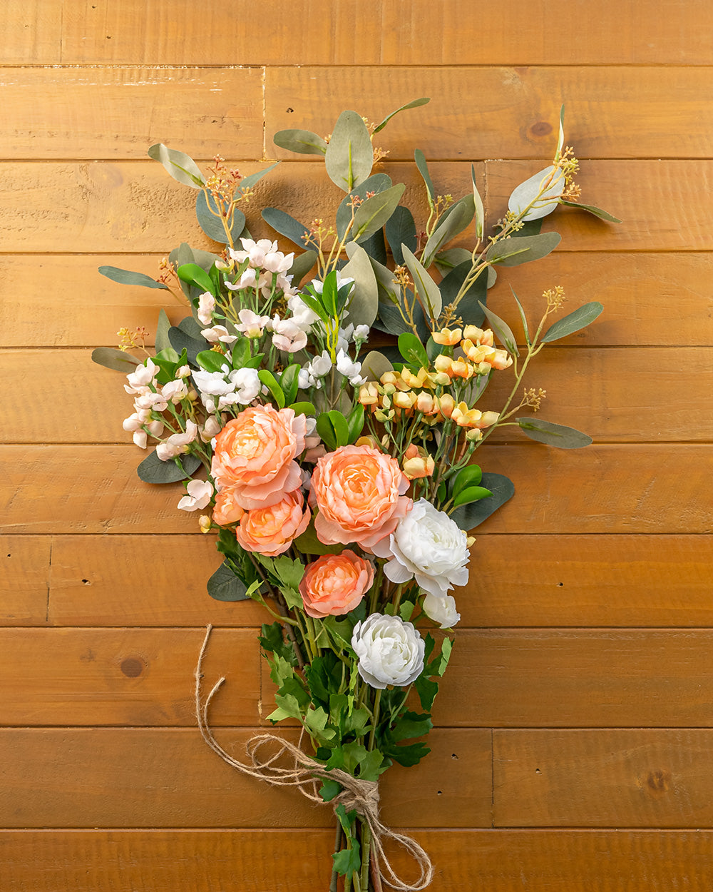 Ranunculus 3 Heads Cream 61cm