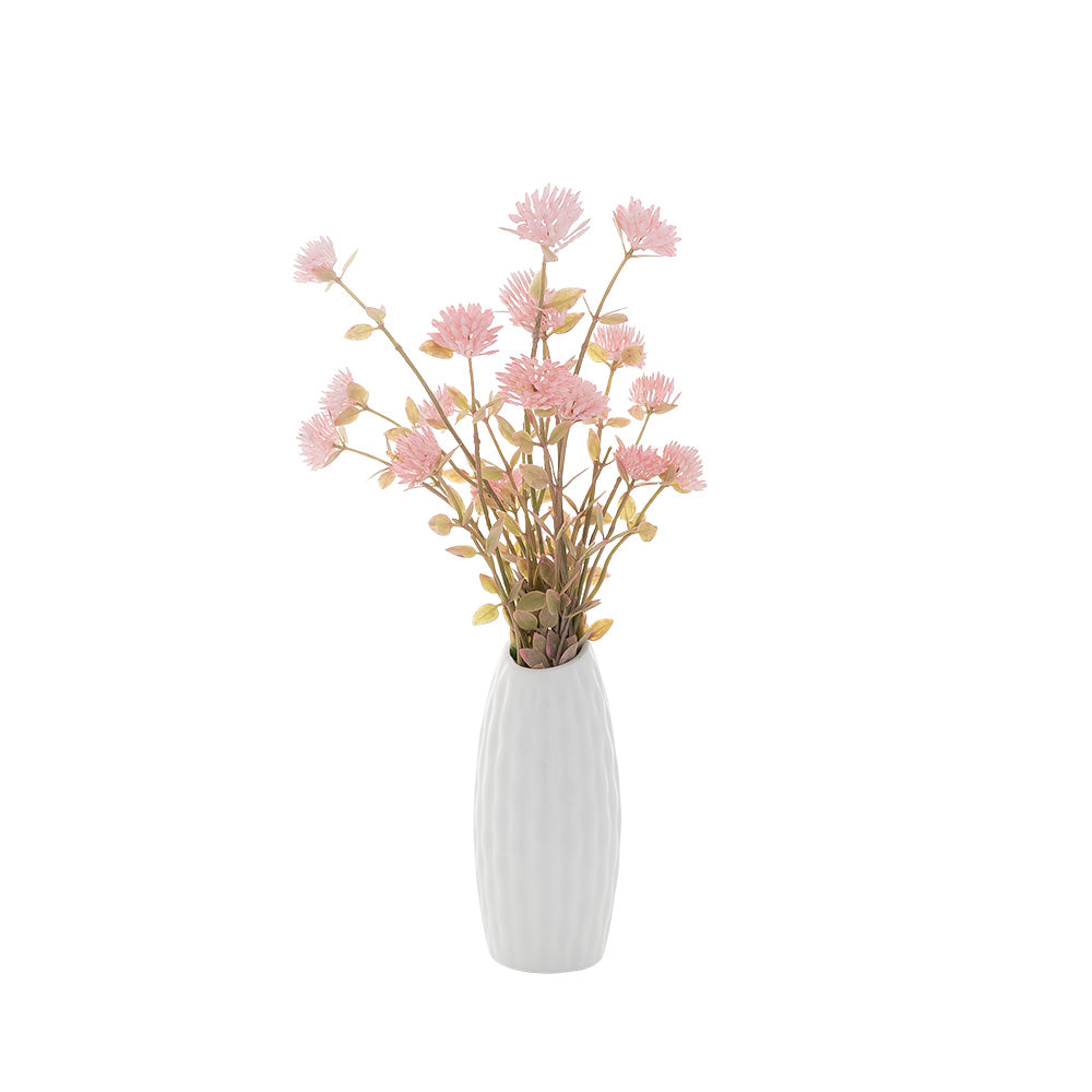 Seeded Spray Pink 42cm
