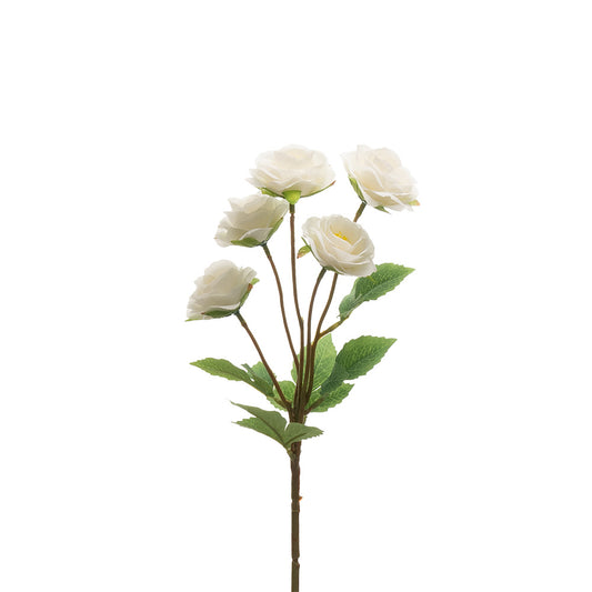 Mini Roses Spray Cream 42cm