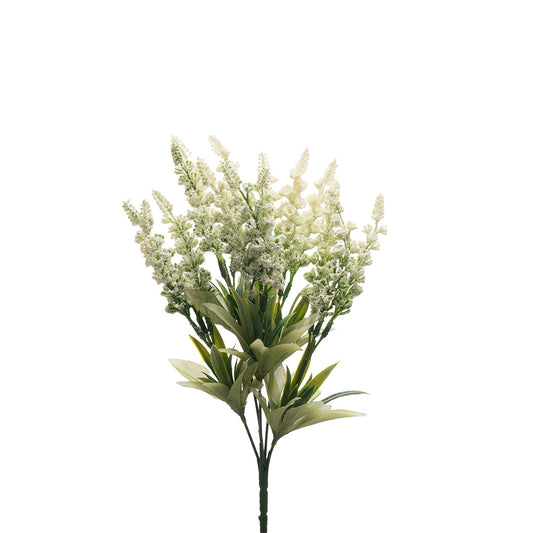 Lavender Bush Cream 34cm