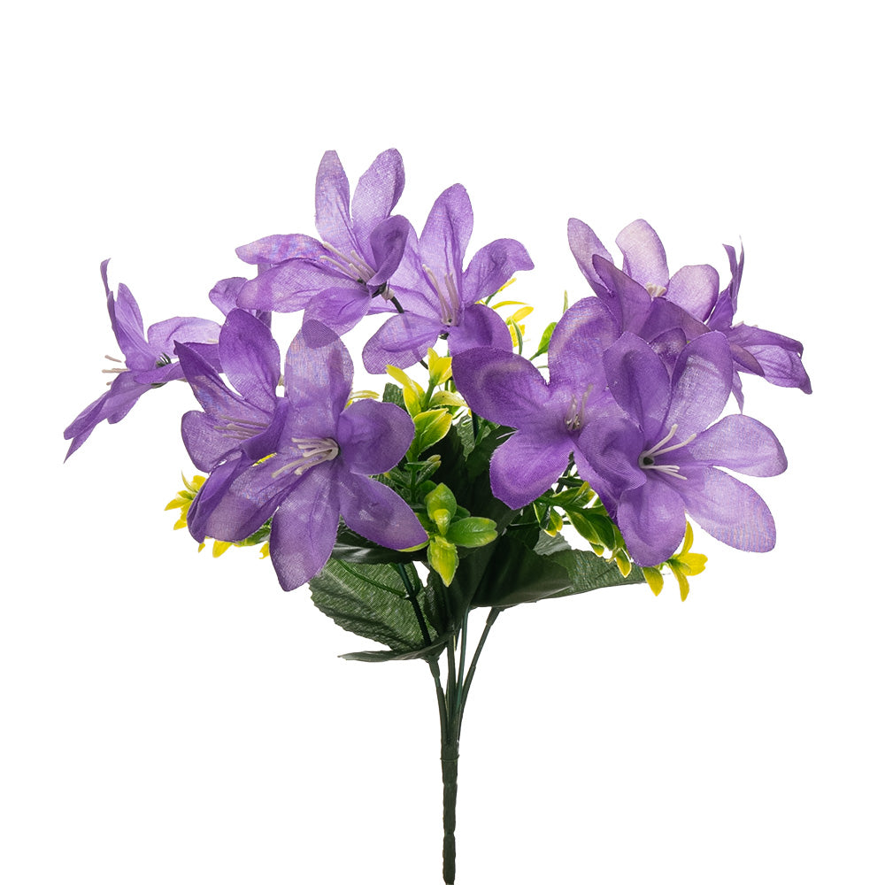 Cherry Blossom Bouquet Purple 32cm
