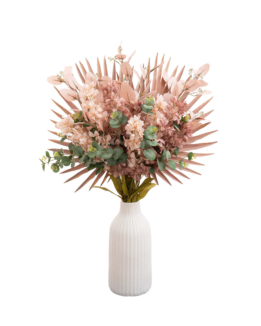 Dried Stock Stem Dark Pink 100cm