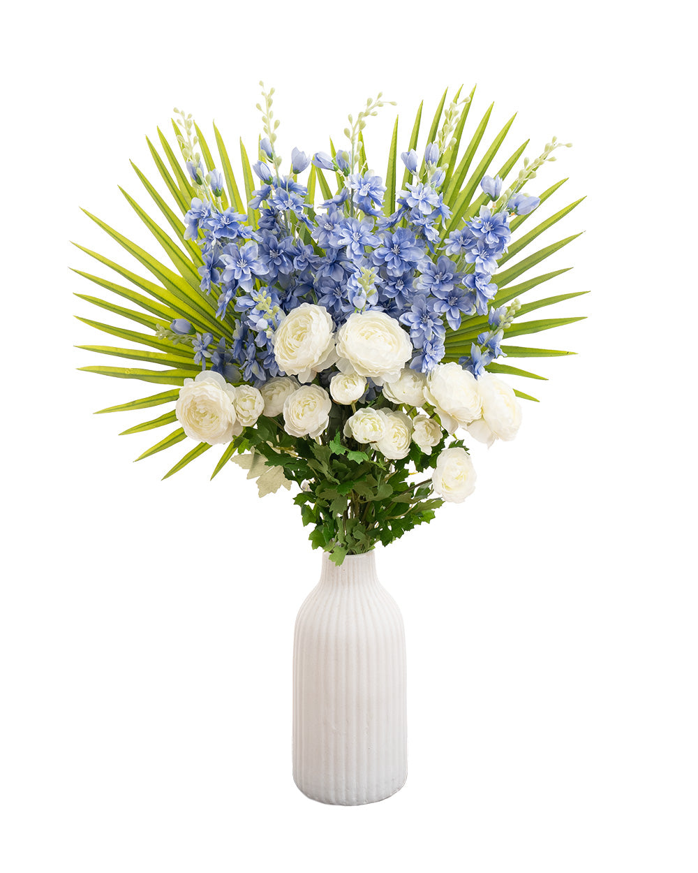 Ranunculus 3 Heads Cream 61cm