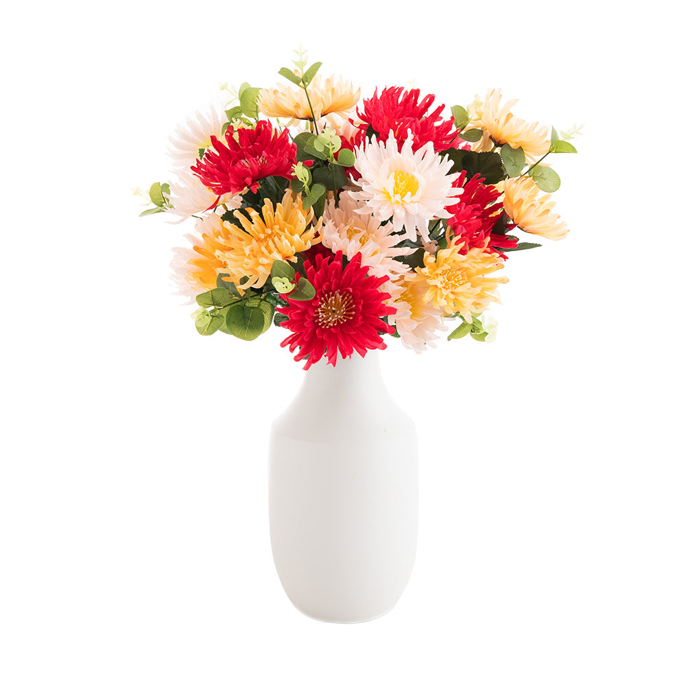 Chrysanthemum Bush Champagne 35cm