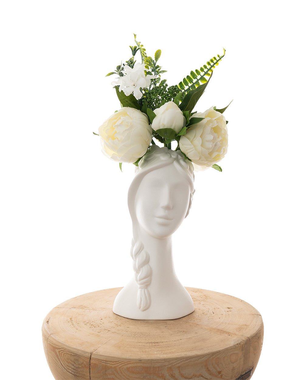 Peony Mix Bouquet Cream 33cm