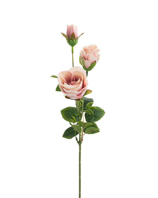 Rose Spray Purple 43cm