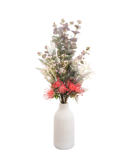 Pink Whisper Eucalyptus Bouquet