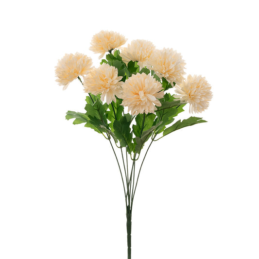 Pompom Bush Cream 46cm
