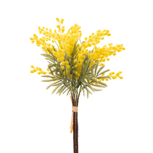 Wattle Bouquet Yellow 42cm